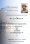 eine Anzeige