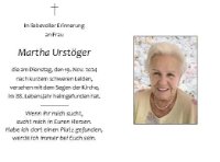 eine Anzeige